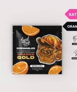 Local Boys - Chewables Sativa - Orange Gold Edition - Travel Size - 25mg