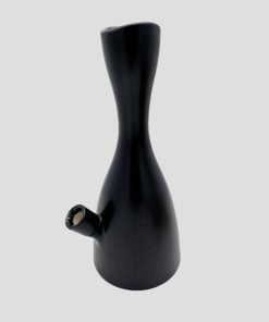 Ceramic Vase Bong - Custom Black