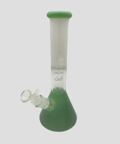 Glass Bong - Custom White / Green